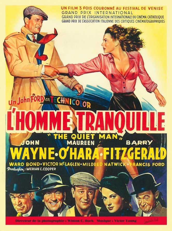L'Homme tranquille - Affiches