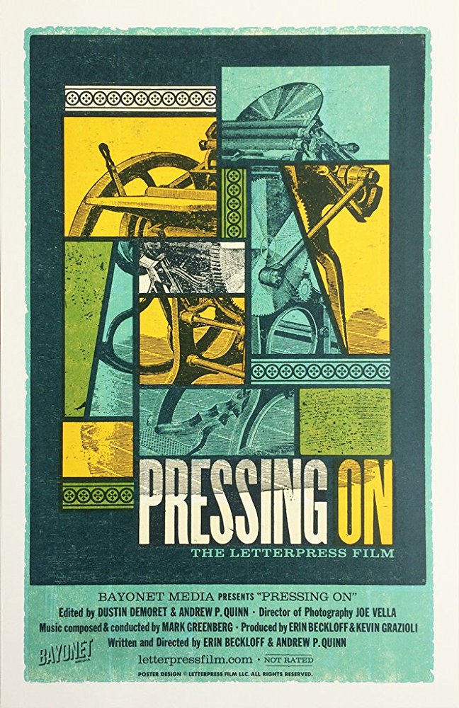 Pressing On: The Letterpress Film - Posters