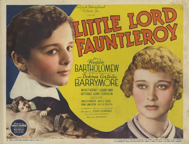 Malý lord Fauntleroy - Plakáty