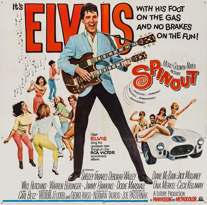 Elvis : Spinout - Affiches