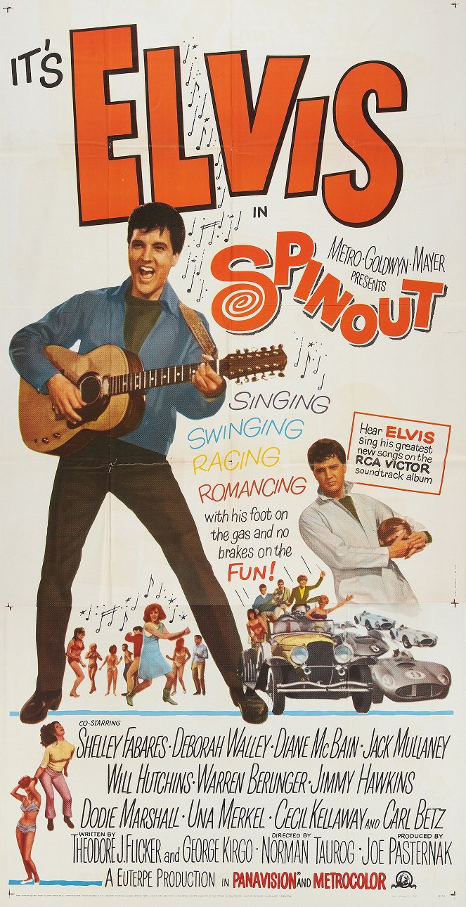 Elvis : Spinout - Affiches