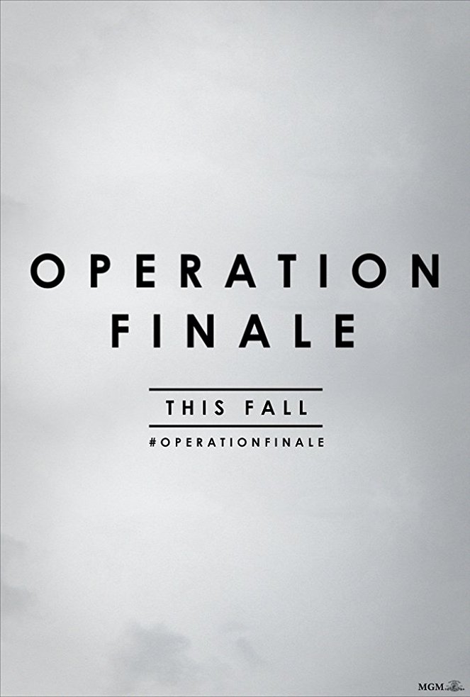 Operation Finale - Cartazes