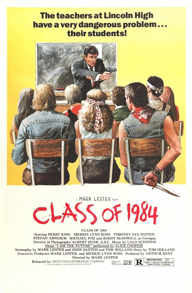 Luokka 1984 - Julisteet