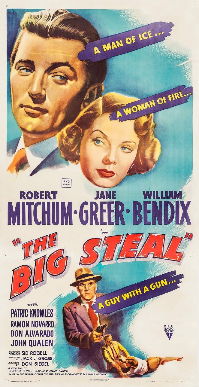 The Big Steal - Plakáty