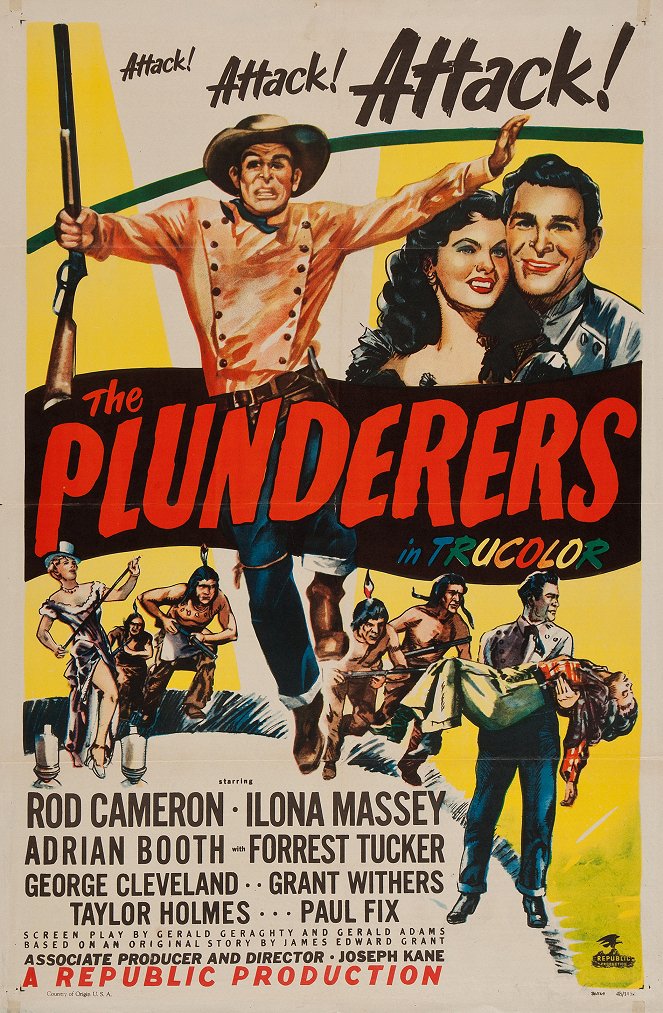 The Plunderers - Cartazes
