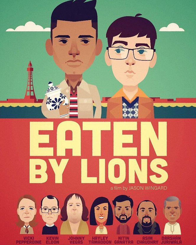 Eaten by Lions - Affiches