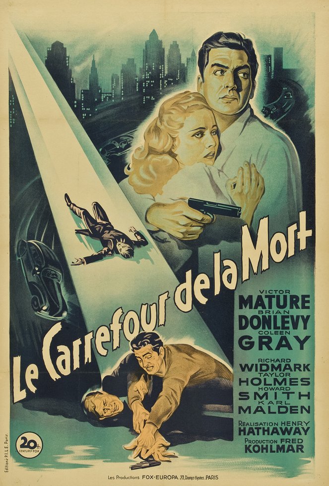 Le Carrefour de la mort - Affiches