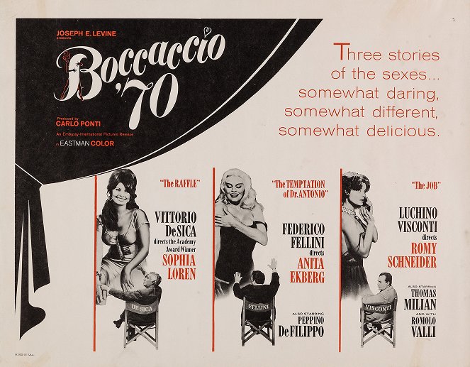 Boccaccio '70 - Posters