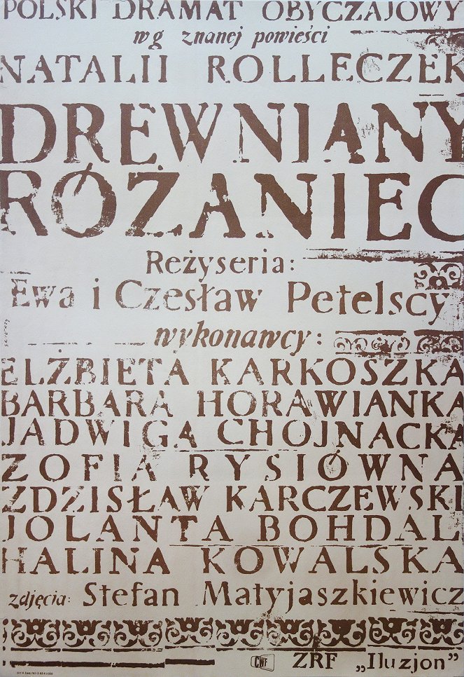 Drewniany rózaniec - Posters
