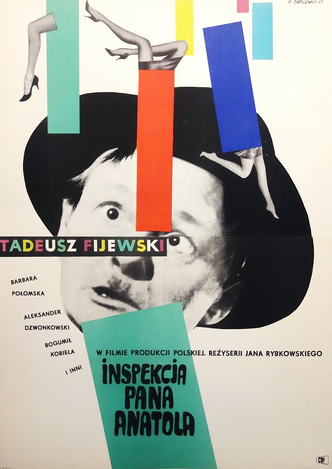 Inspekcja pana Anatola - Plakáty