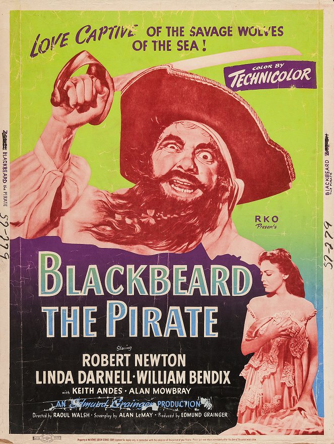 Blackbeard, the Pirate - Julisteet