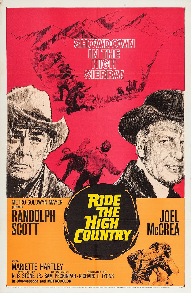 Ride the High Country - Posters