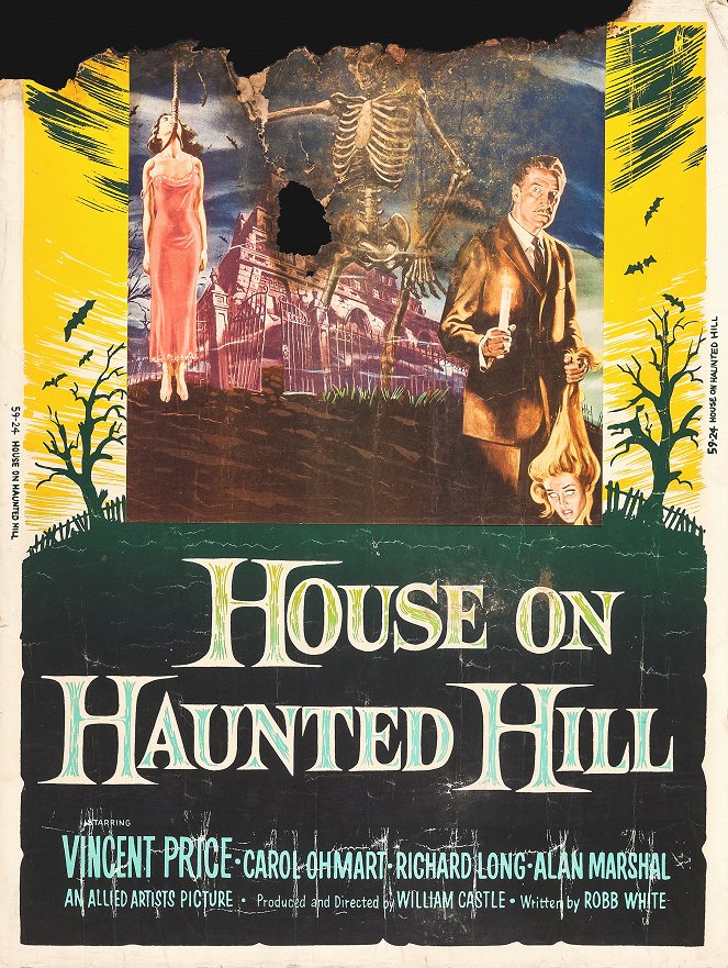 Das Haus auf dem Geisterhügel - Plakate