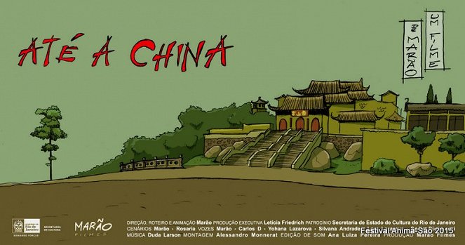 Até a China - Plakáty