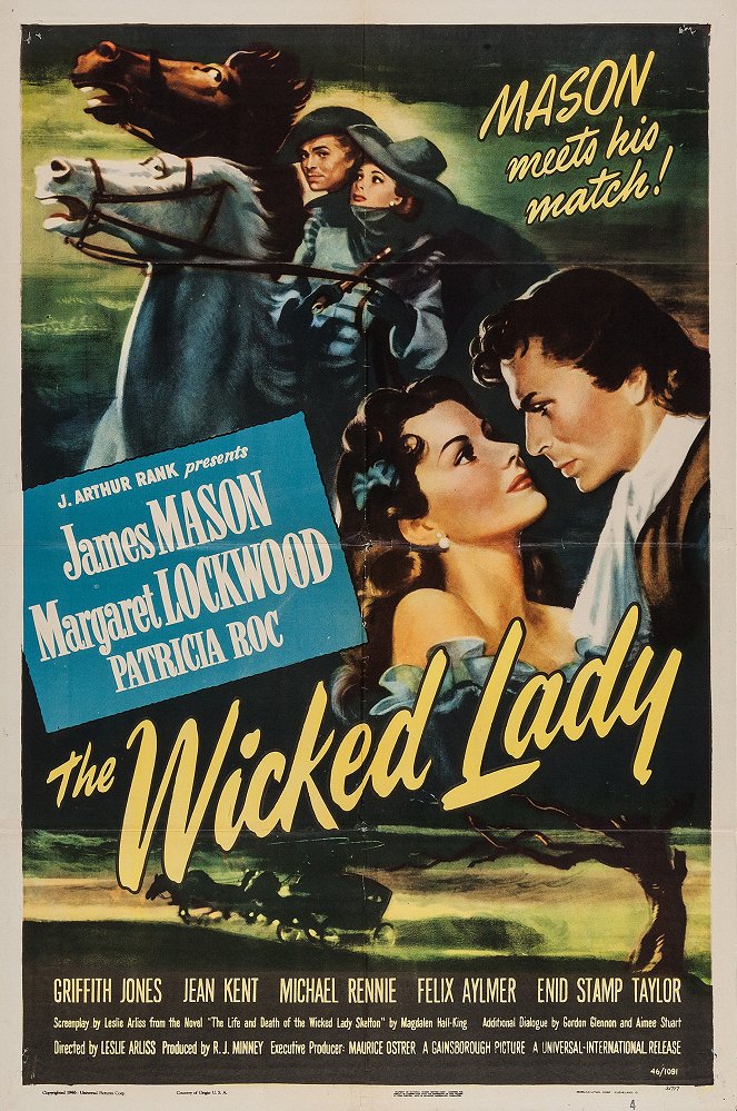 The Wicked Lady - Posters