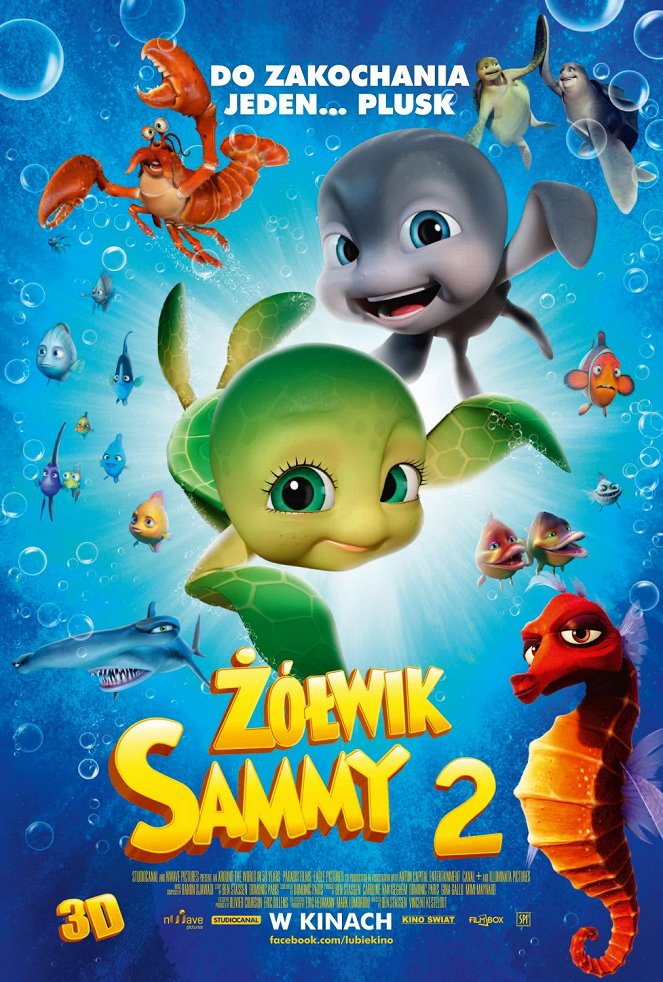 Żółwik Sammy 2 - Plakaty