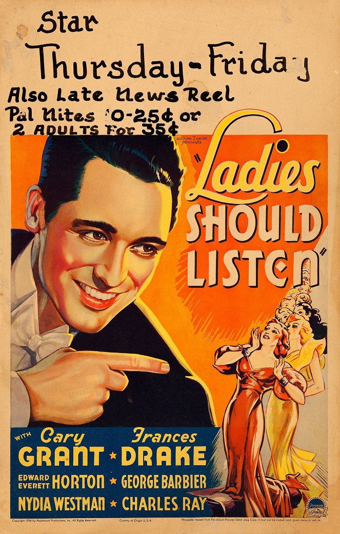 Ladies Should Listen - Cartazes