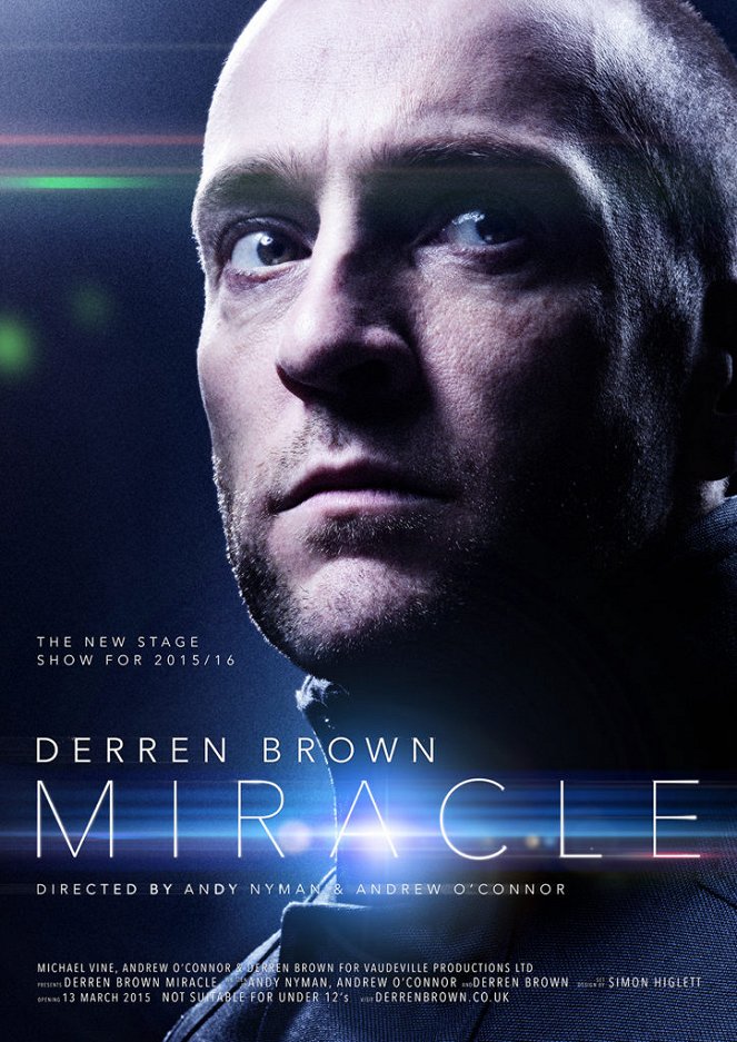 Derren Brown: Miracle - Cartazes