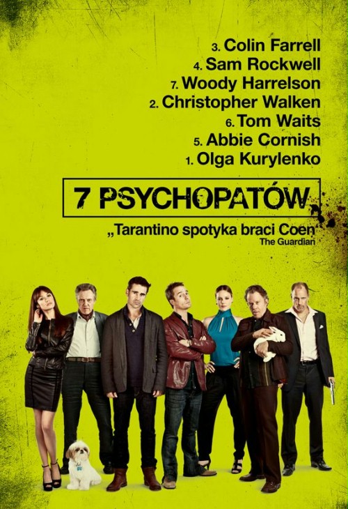 7 psychopatów - Plakaty