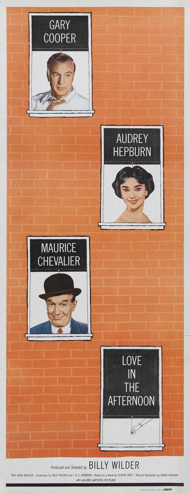 Love in the Afternoon - Posters