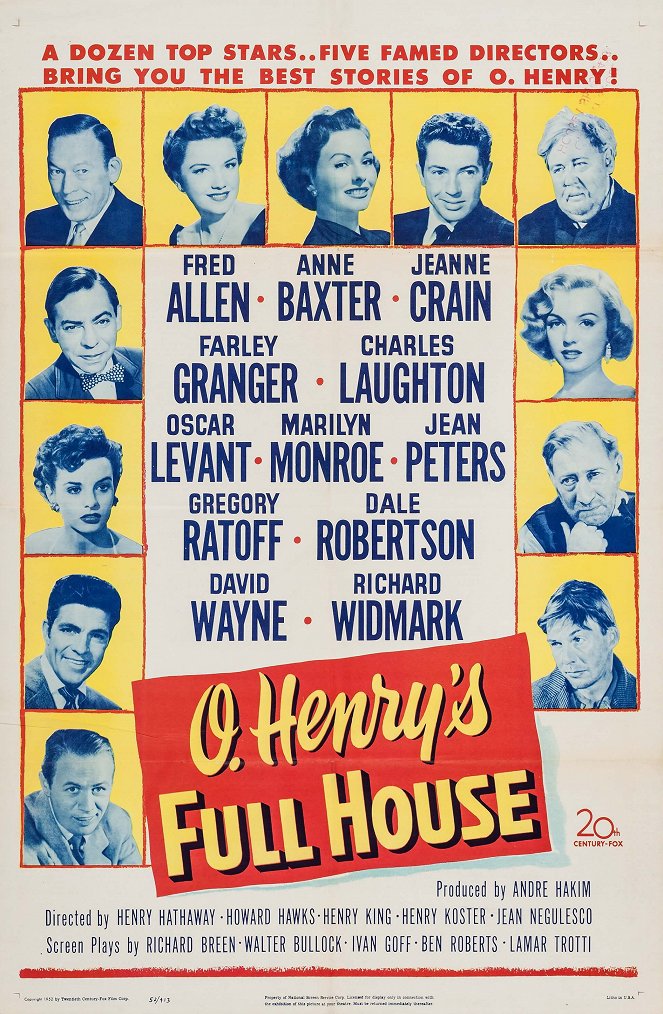 O. Henry's Full House - Plakáty