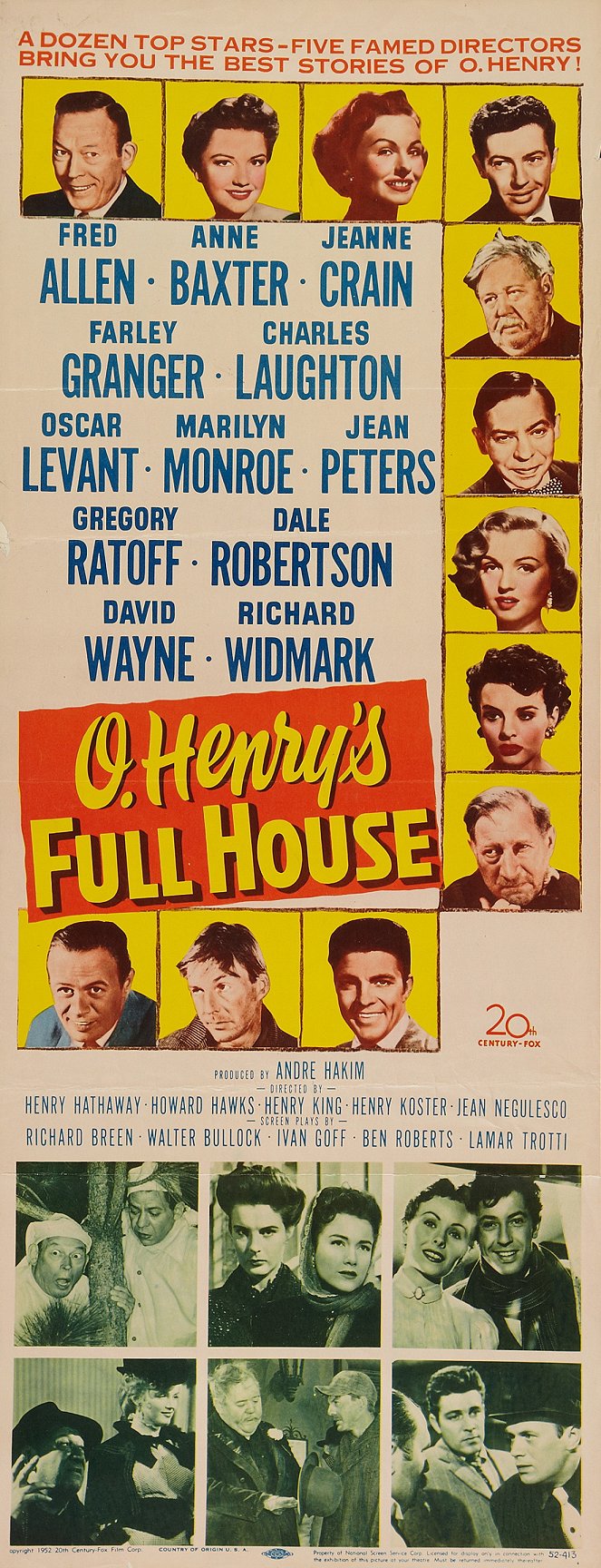 O. Henry's Full House - Cartazes