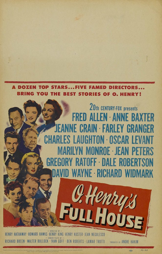 O. Henry's Full House - Plakátok