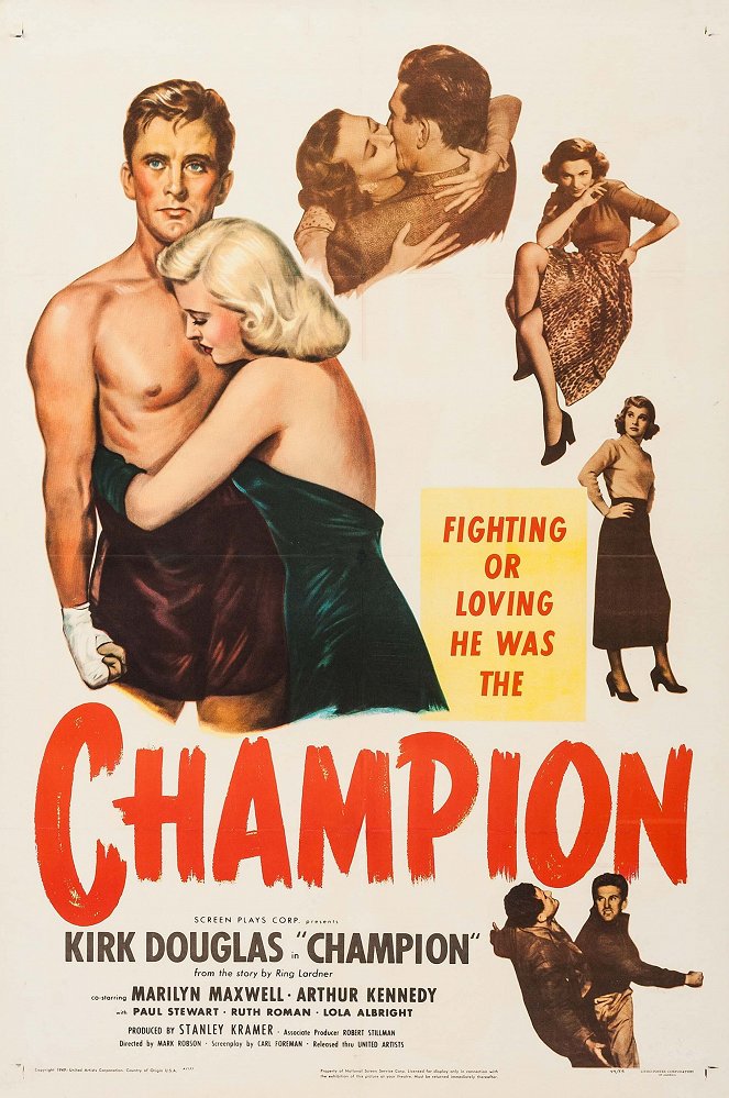 Le Champion - Affiches