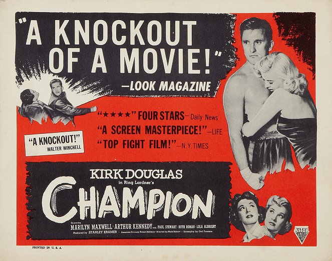 Champion - Posters
