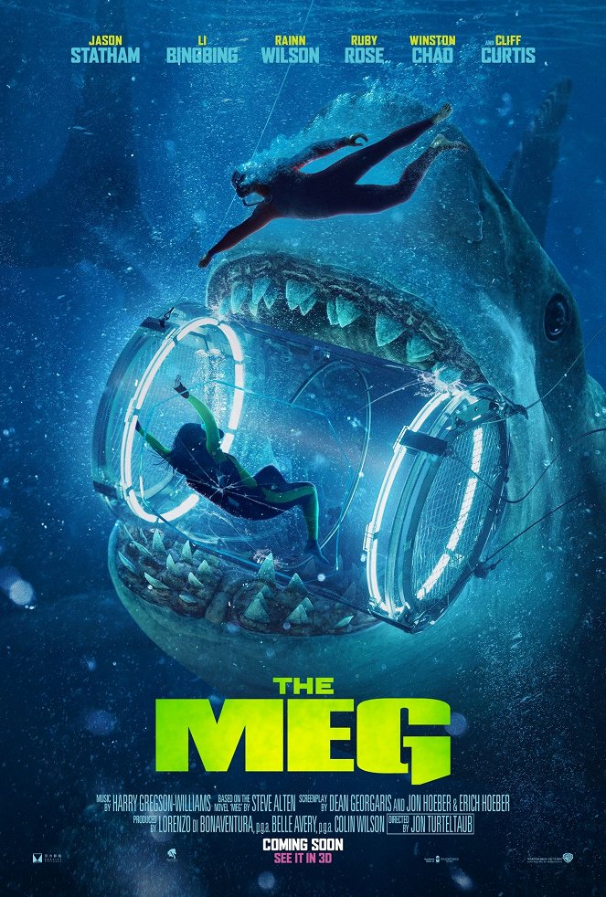 MEG: Monstrum z hlubin - Plakáty