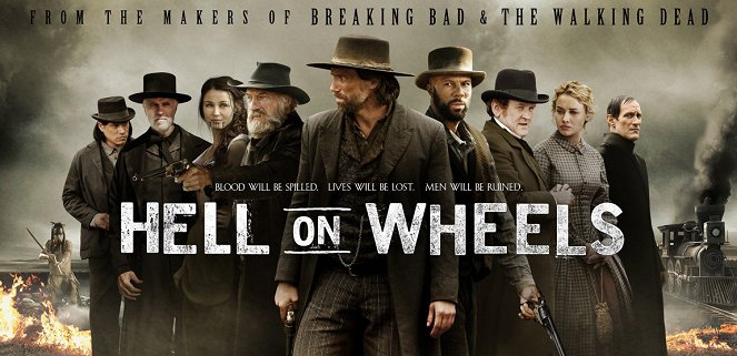 Hell On Wheels : L'enfer de l'ouest - Season 2 - Affiches