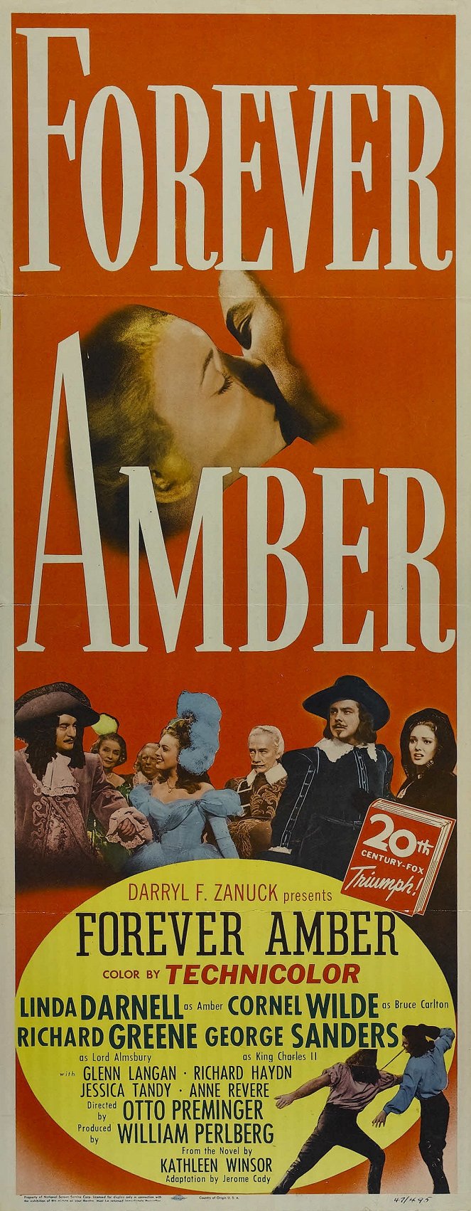 Forever Amber - Plakate