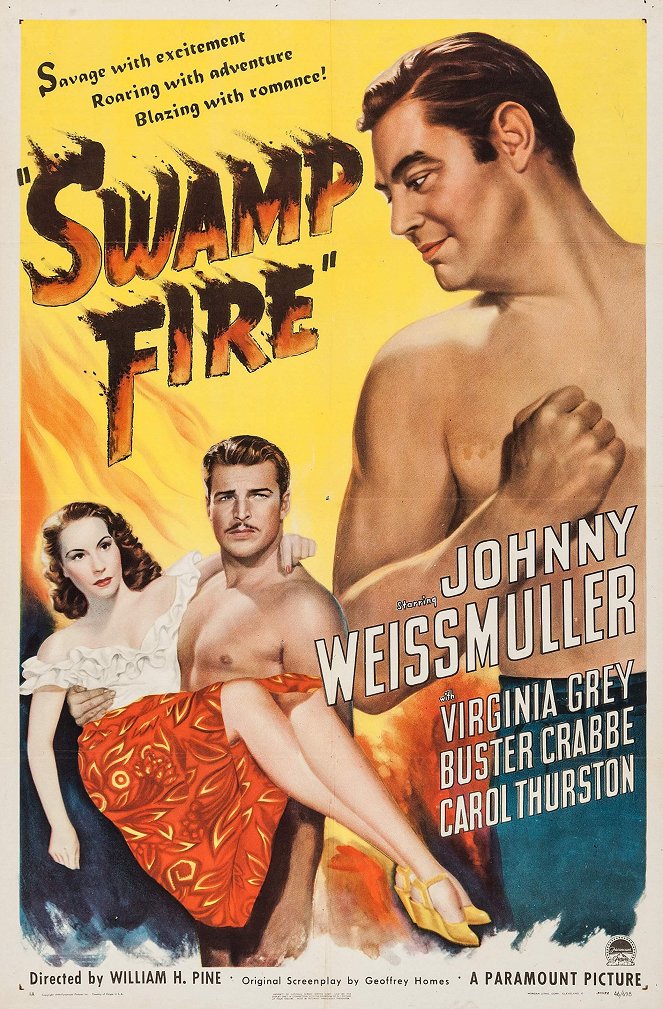 Swamp Fire - Affiches