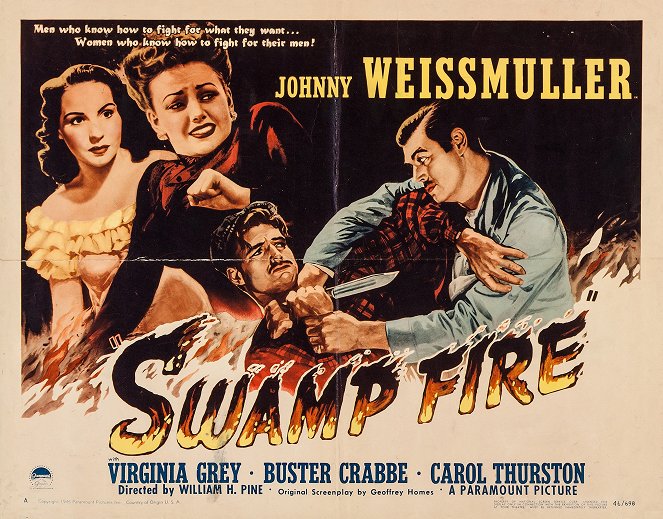 Swamp Fire - Affiches