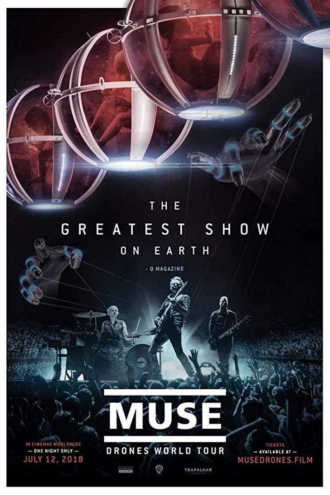 Muse Drones World Tour - Plakátok