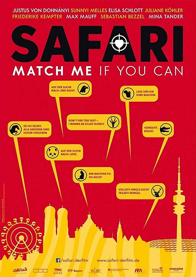 Safari: Match Me If You Can - Plakáty