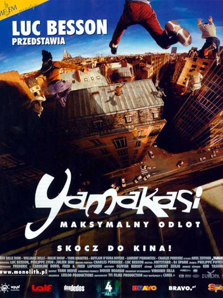 Yamakasi: Współcześni samurajowie - Plakaty