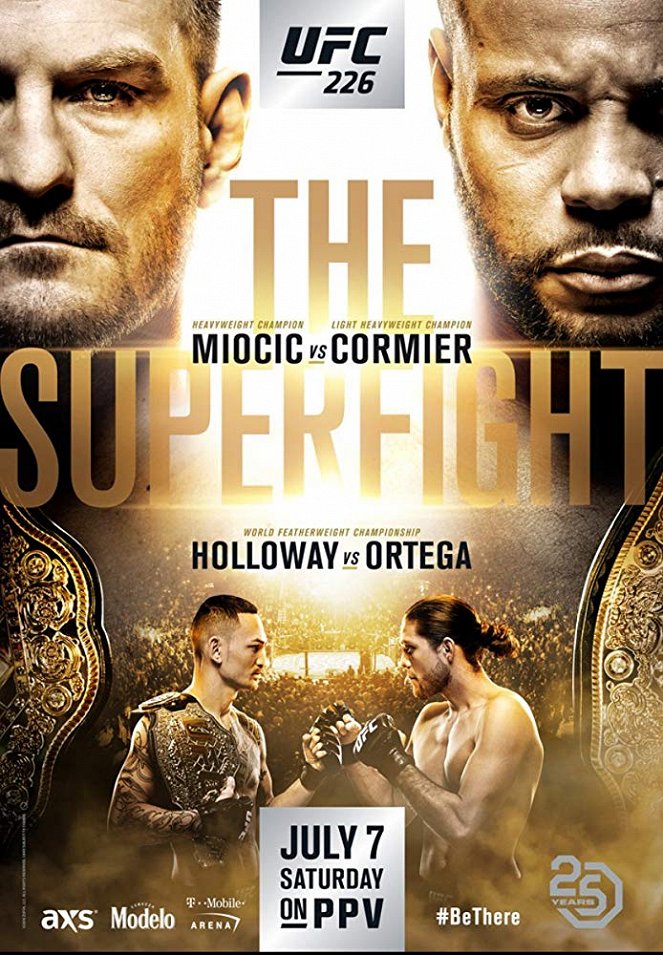 UFC 226: Miocic vs. Cormier - Cartazes