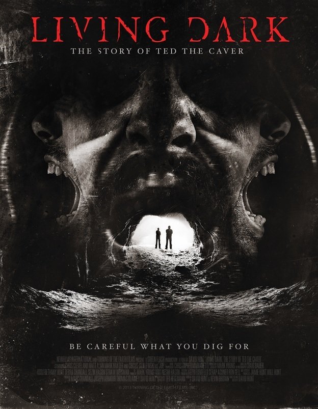 Living Dark: The Story of Ted the Caver - Plakate
