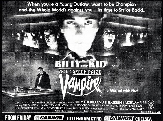 Billy Kid a kulečníkový upír - Plakáty