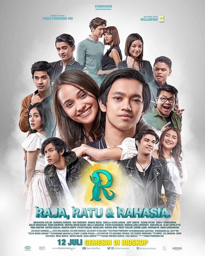 R - Raja, Ratu & Rahasia - Carteles