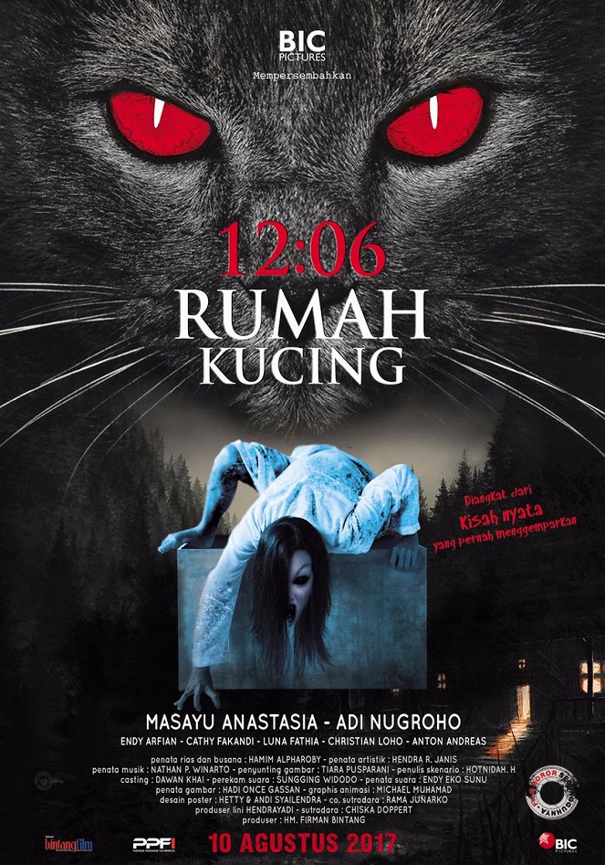 12:06 Rumah Kucing - Affiches