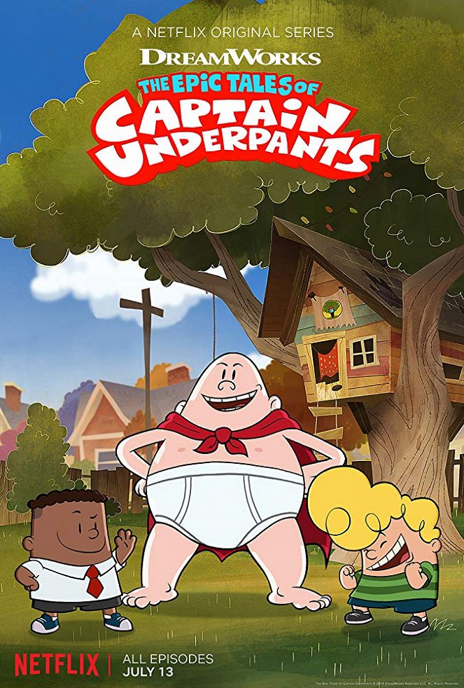 The Epic Tales of Captain Underpants - Season 1 - Carteles