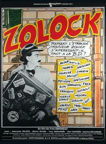 Pourquoi l'étrange Monsieur Zolock s'intéressait-il tant à la bande dessinée ? - Affiches