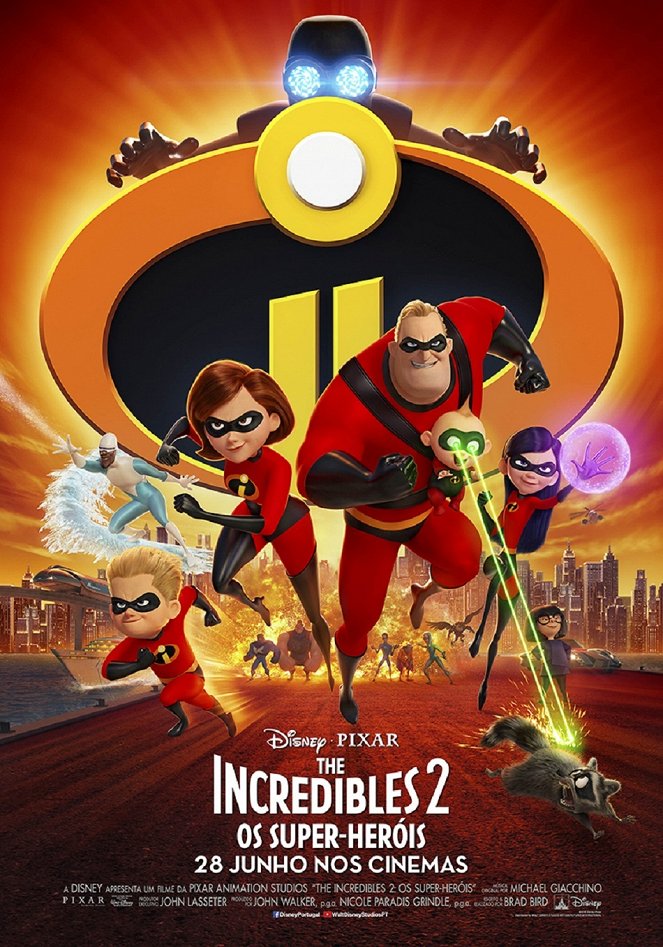 The Incredibles 2: Os Super-Heróis - Cartazes