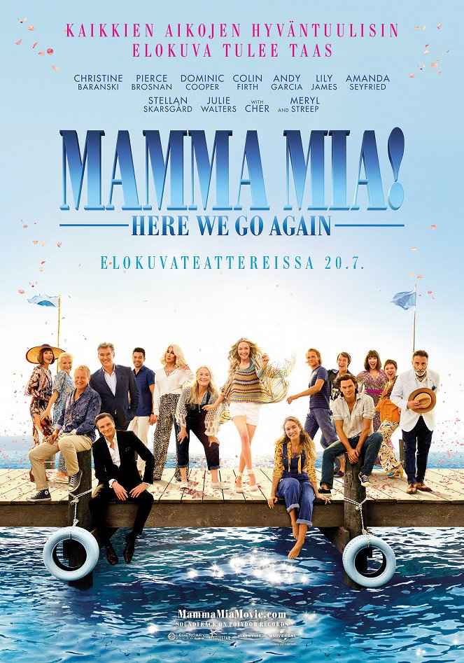 Mamma Mia! Here We Go Again - Julisteet