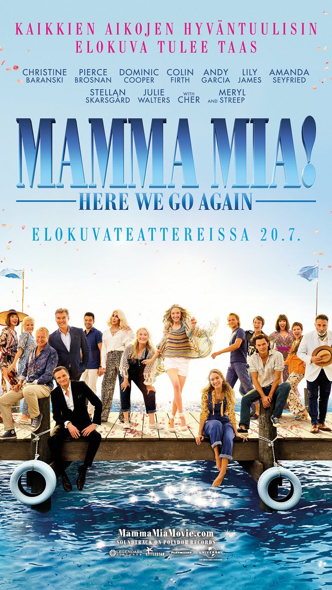 Mamma Mia! Here We Go Again - Julisteet