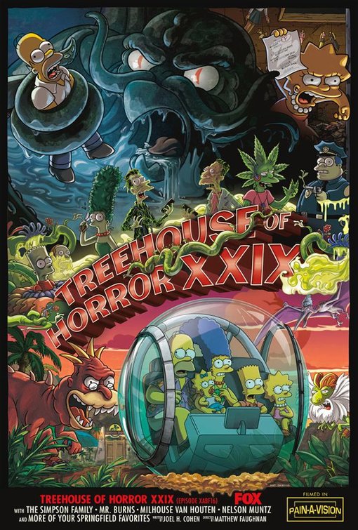 The Simpsons - Treehouse of Horror XXIX - Posters