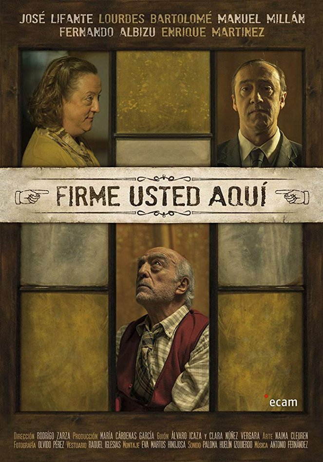 Firme Usted Aquí - Affiches