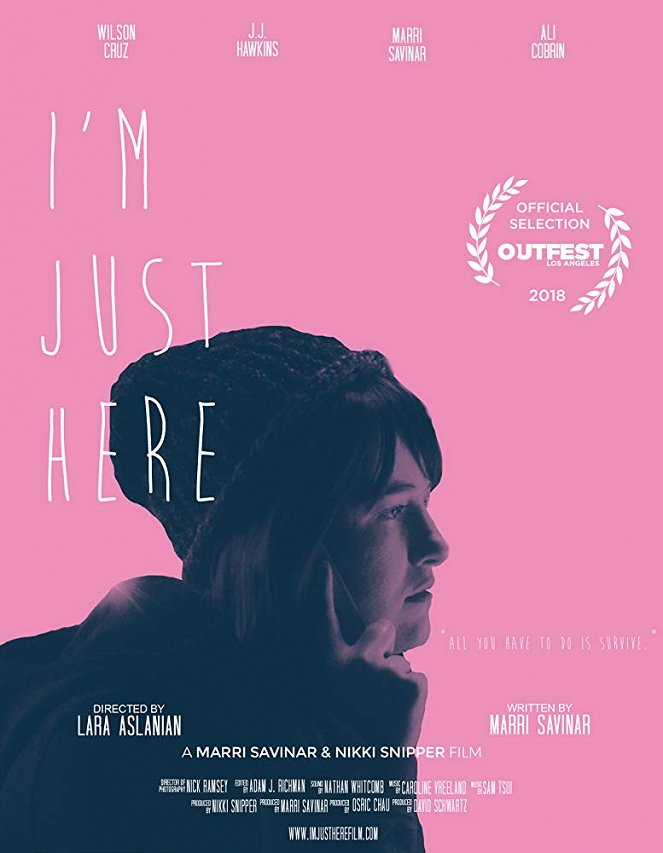 I'm Just Here - Carteles